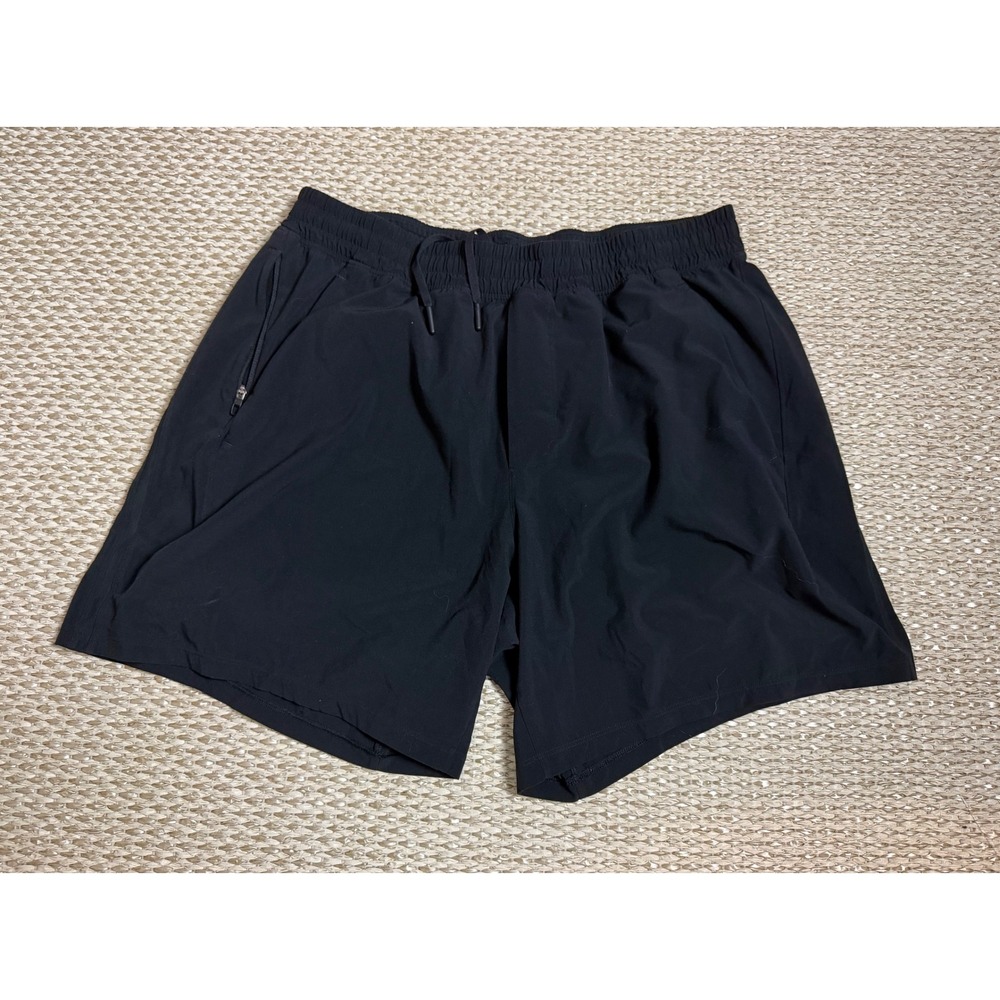 Lululemon Pace Breaker unLined Shorts 7" Black Mens XL LM7BC6S.03